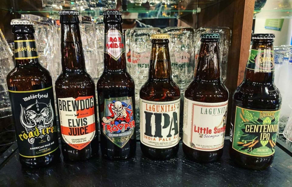 Her er lidt sp&aelig;ndende flaske&oslash;l p&aring; Tokio Bar