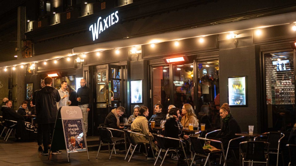 Waxies i Frederiksgade
